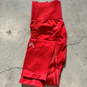Oner Active Red Leggings Seamless